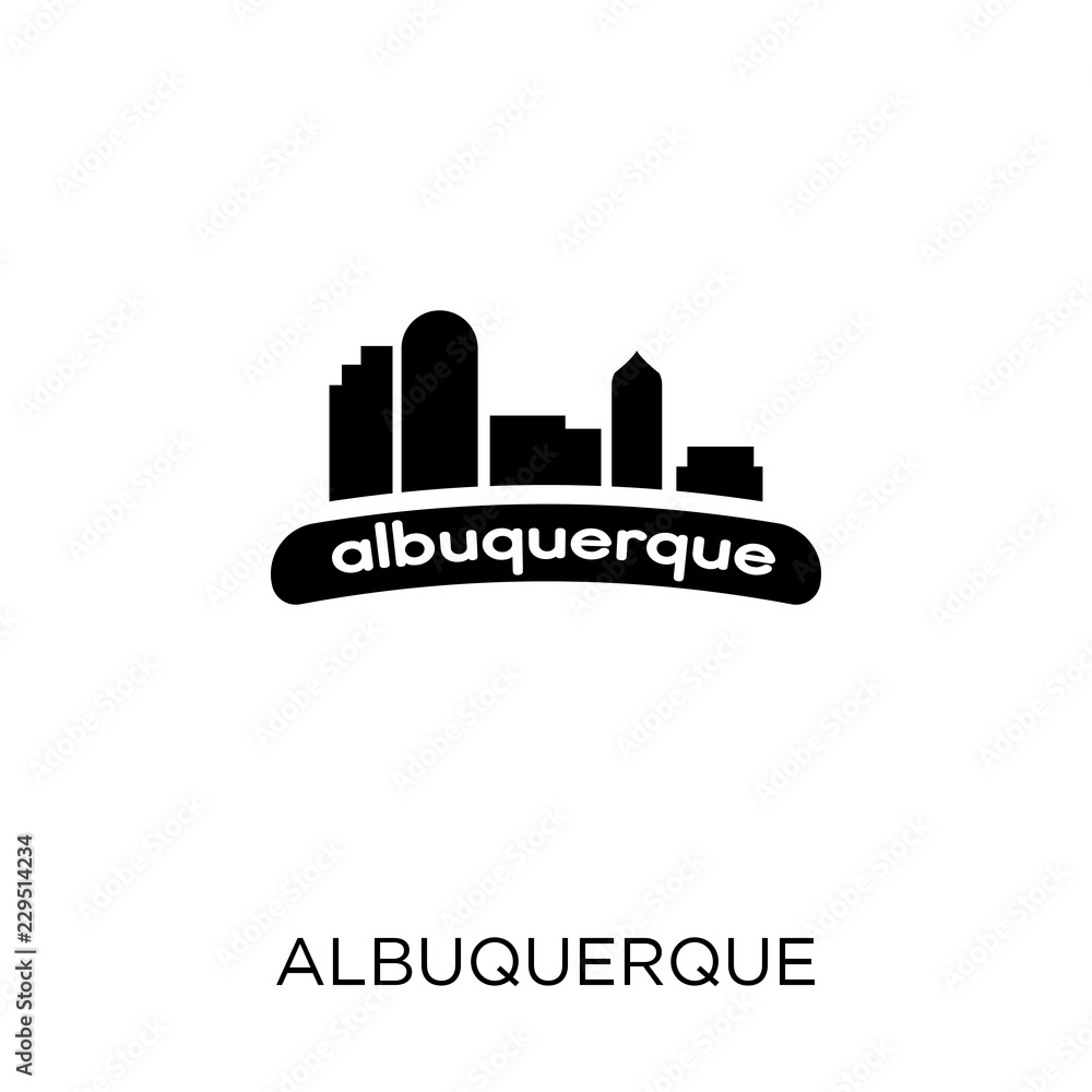 albuquerque icon. albuquerque symbol design from United states of america collection.
