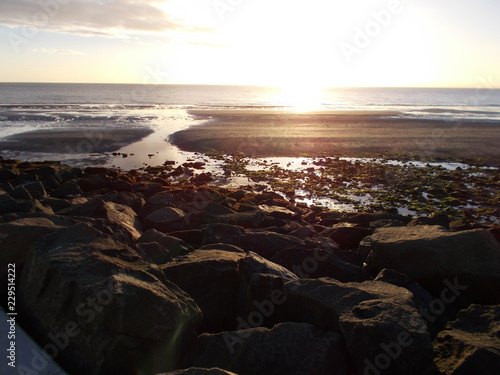 Sunrise on the shore