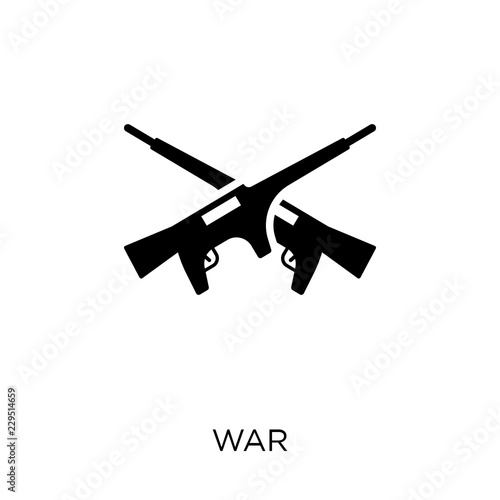 War icon. War symbol design from Political collection. photo