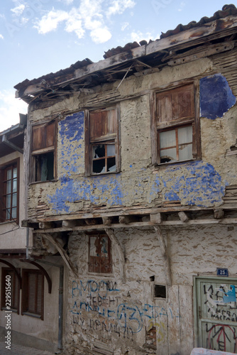 Abandoned house in Ohrid of Macedonia (FYROM)
