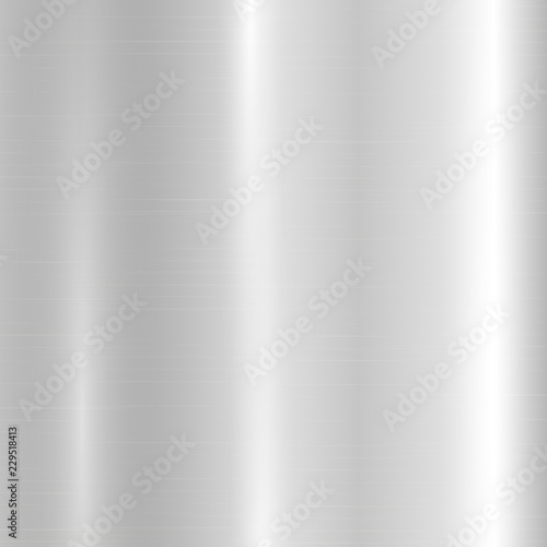Silver metallic gradient with bright light reflections