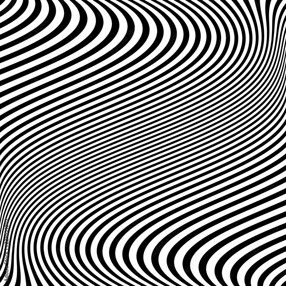 Abstract wavy lines texture.