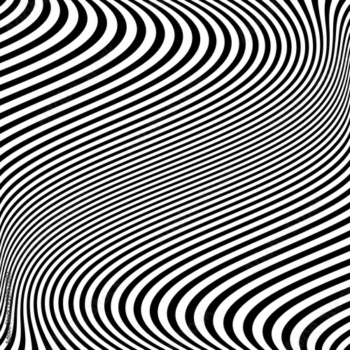 Abstract wavy lines texture.