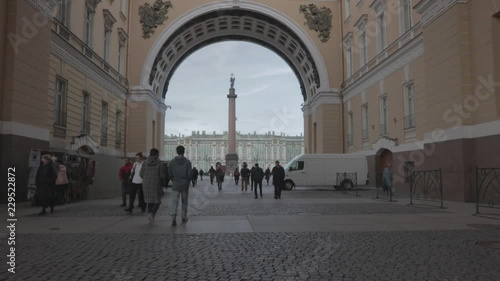 Time lapse. HD. Saint Petersburg Cinestyle profile