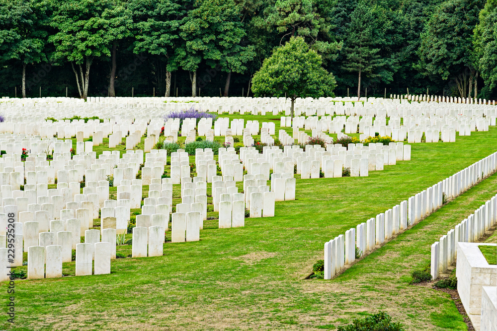 Military cemetery. France.