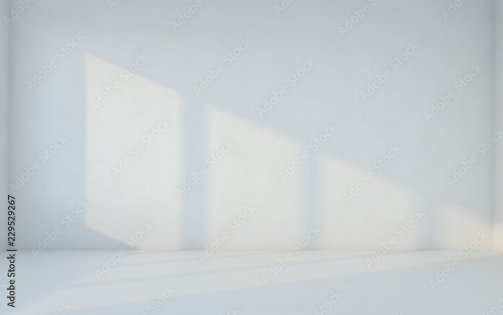 Abstract white room. Blank room with wall. 3d rendering Abstract white room. Blank room with wall. 3d rendering