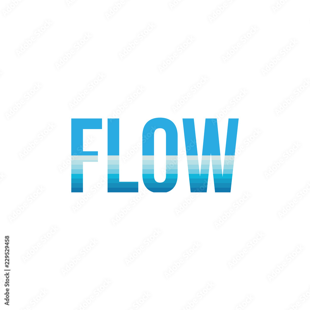 FLOW logo design