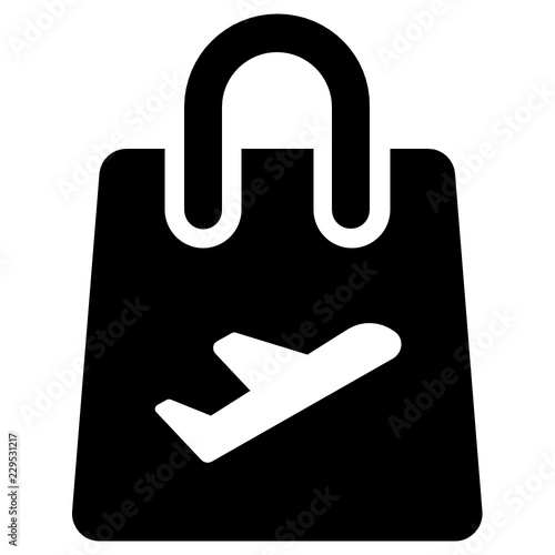 duty free vector icon