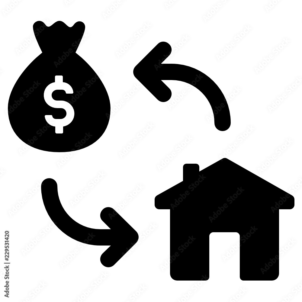 mortgage vector icon mortgage vector icon