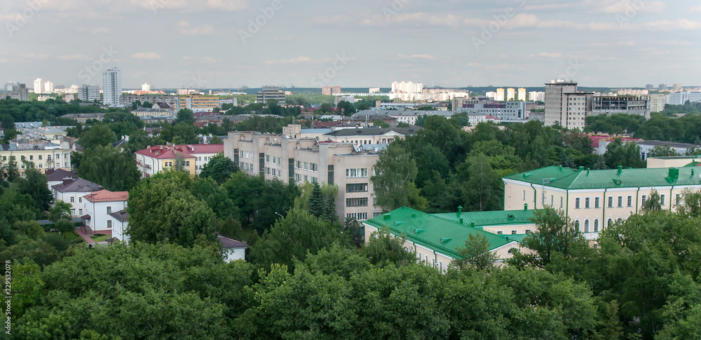 Kazan view of the city from the top. Kazan view of the city from the top.