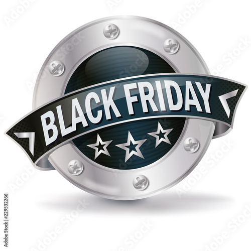 Button mit Black Friday