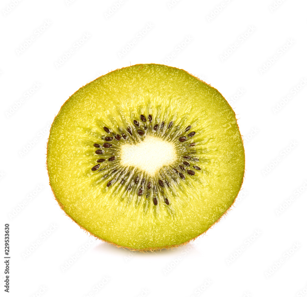 sliced kiwi fruit isolated on white background sliced kiwi fruit isolated on white background