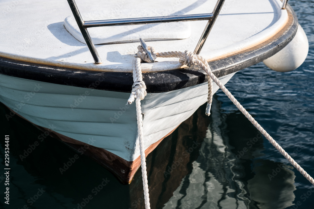 Traditional wooden boats in the harbor at Marina Grande. Traditional wooden boats in the harbor at Marina Grande.