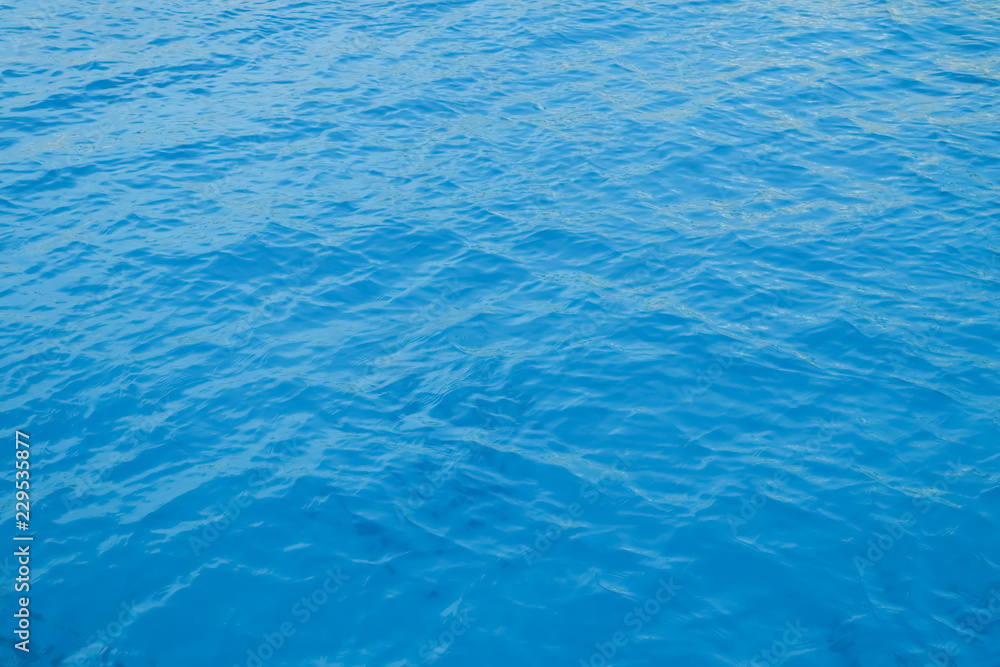 Beautiful view of water surface in open sea