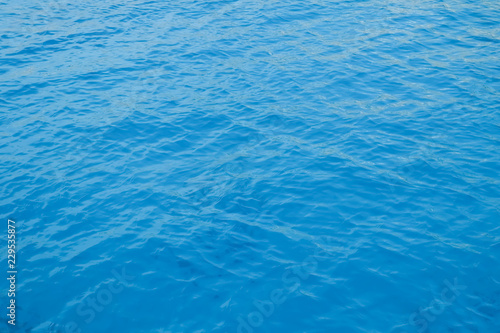 Beautiful view of water surface in open sea