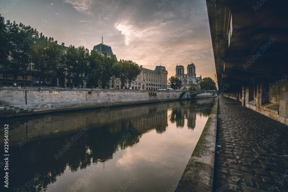 Paris Sunrise River
