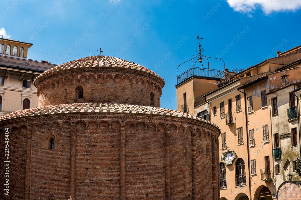 The Rotonda di San Lorenzo is a religious building in Mantua, Lombardy, Italy