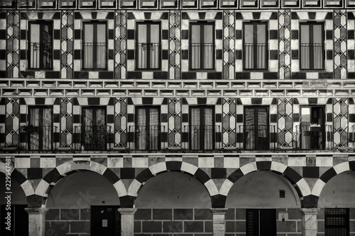 Obraz na płótnie Badajoz monocromo.