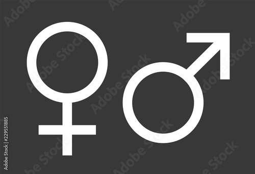 Women and Men Symbol. Male Sign. Vector Icon.