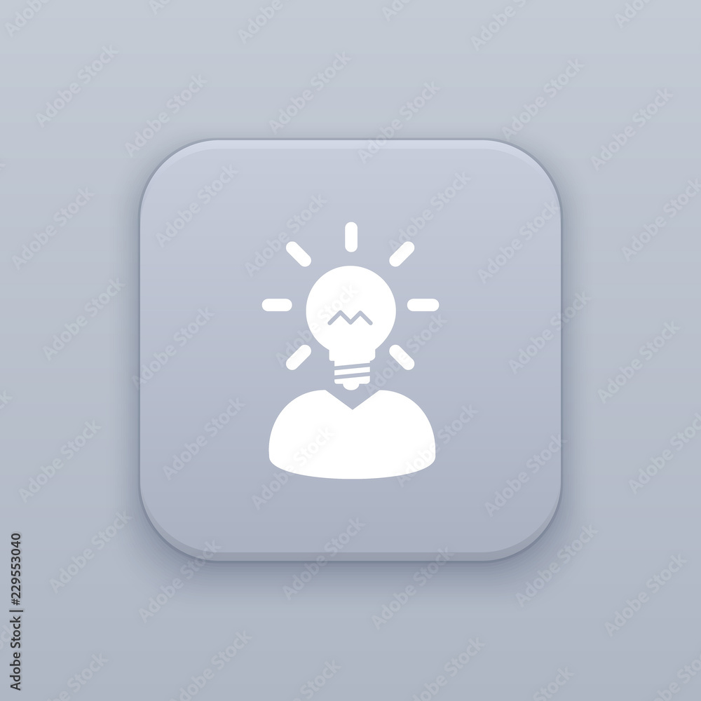 Idea, concept button, best vector Idea, concept button, best vector
