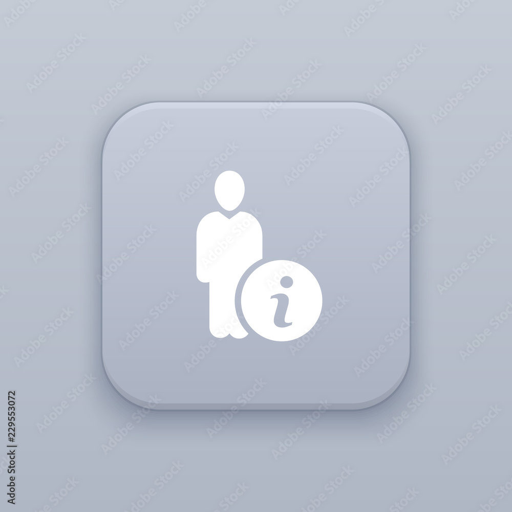 Info people button, best vector Info people button, best vector