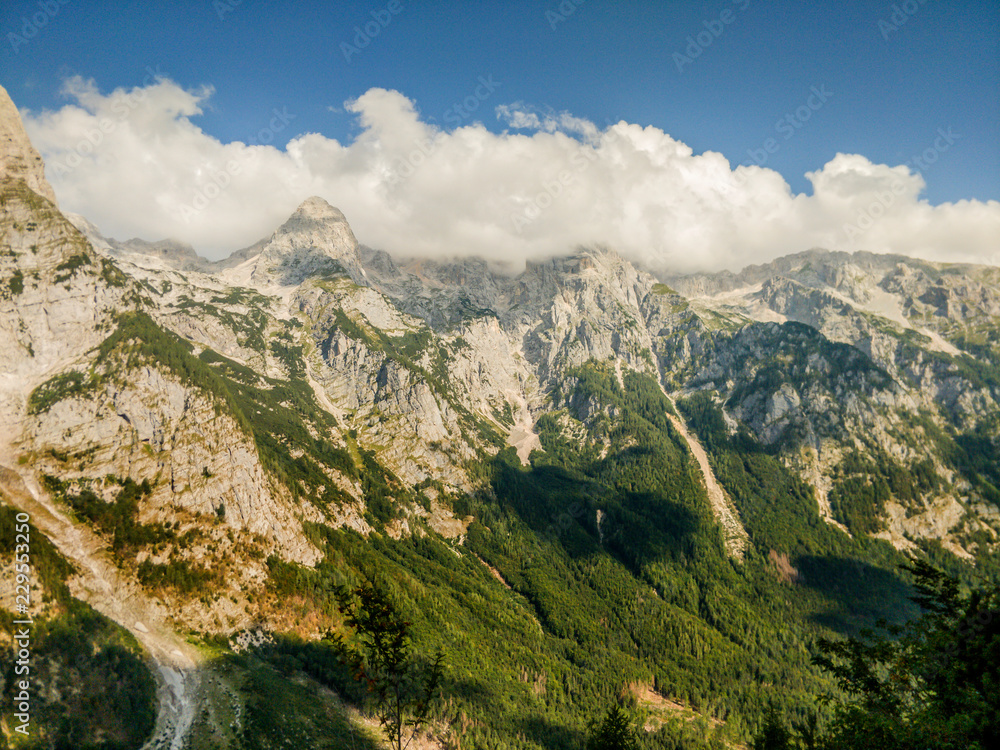 Landscape picture of mountains in Triglav national park in Slovenia. Landscape picture of mountains in Triglav national park in Slovenia.