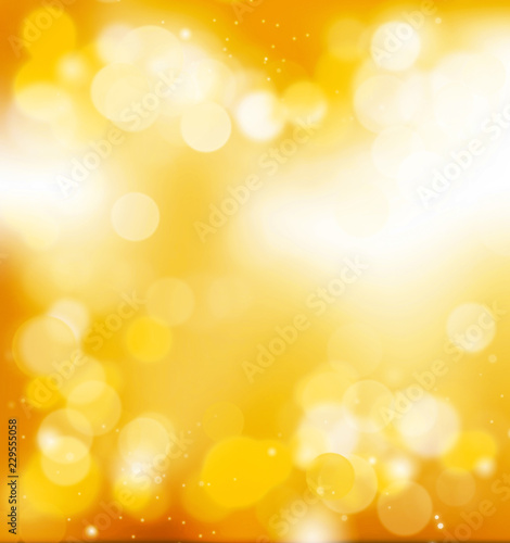 Yellow abstract background blur