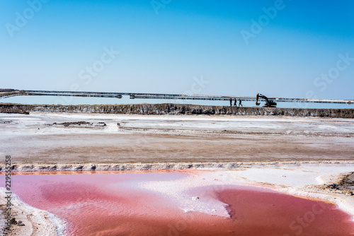 Chott el Djerid in Tunisia photo