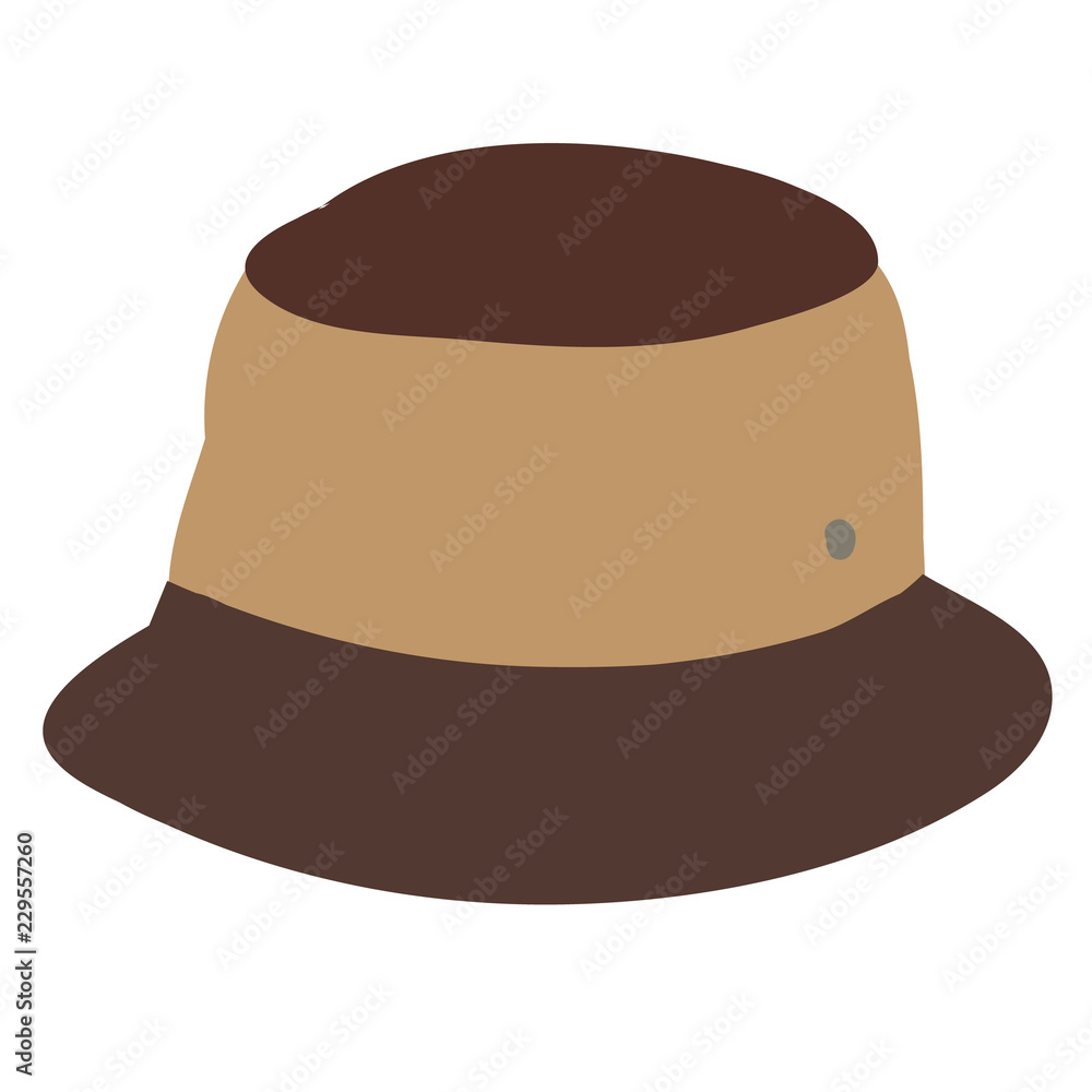 white background, fashionable men's hat white background, fashionable men's hat