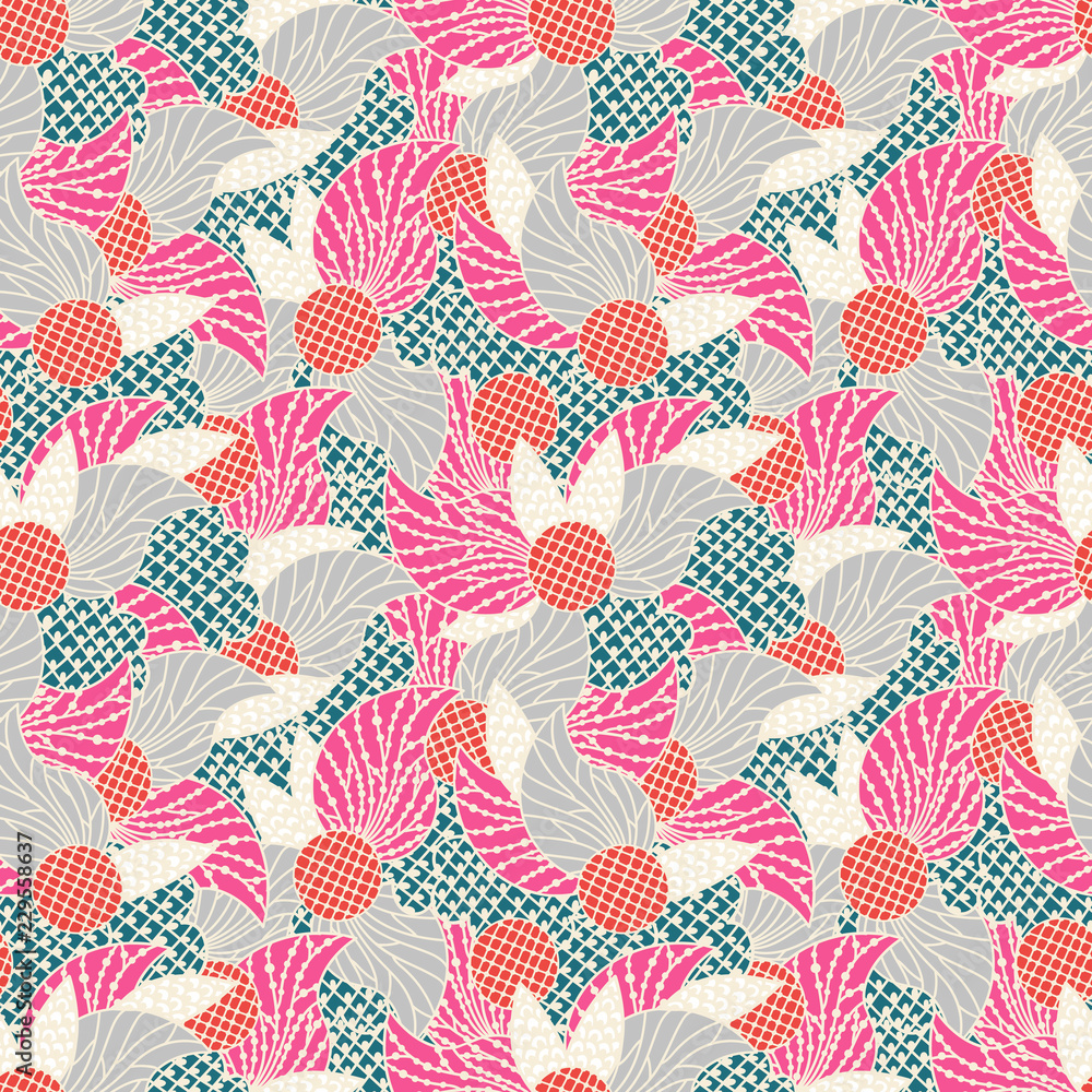 Doodle abstract colorful seamless pattern. Hand drawn background. Vector illustration. Doodle abstract colorful seamless pattern. Hand drawn background. Vector illustration.