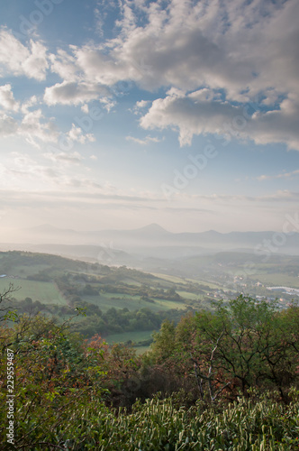 Central Bohemian Uplands - view from Dubravska hora © Marcin