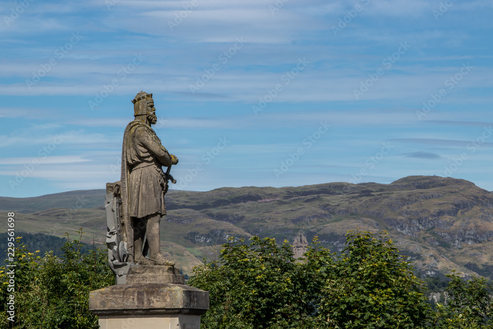 monumento a william wallace en escocia