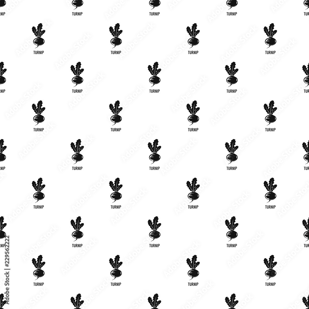 Turnip pattern seamless vector repeat geometric for any web design Turnip pattern seamless vector repeat geometric for any web design