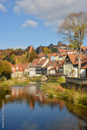 Kronach in Germany Bavaria in autumn season