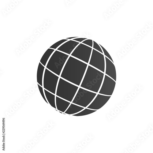 world icon, globe, travelling around the world, vector illustration for web, presentations, ui, mobile.
