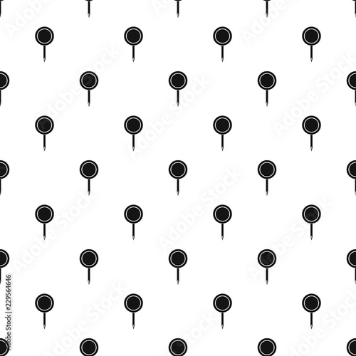 Round pin pattern seamless vector repeat geometric for any web design