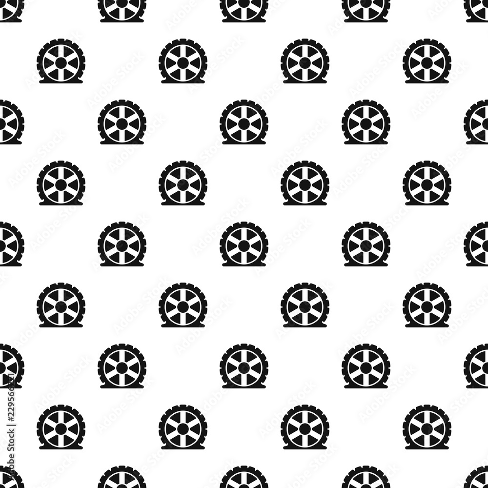 Auto tire pattern seamless vector repeat geometric for any web design Auto tire pattern seamless vector repeat geometric for any web design
