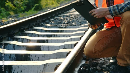 Construction of railways, inspection, repair and maintenance