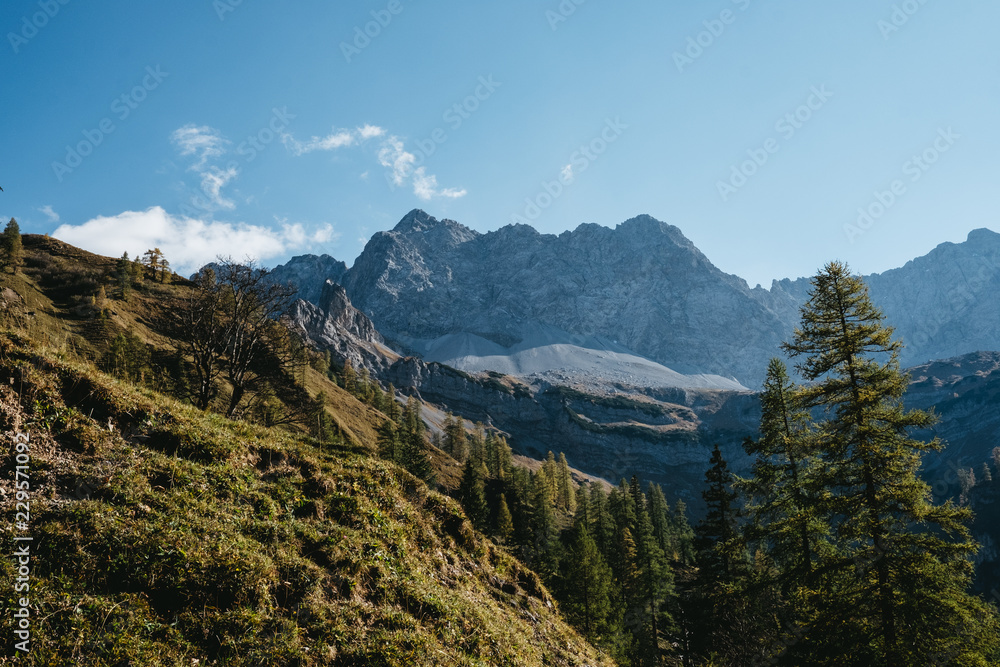 Alpine landscape in Tyrol, Austria (Karwendel)