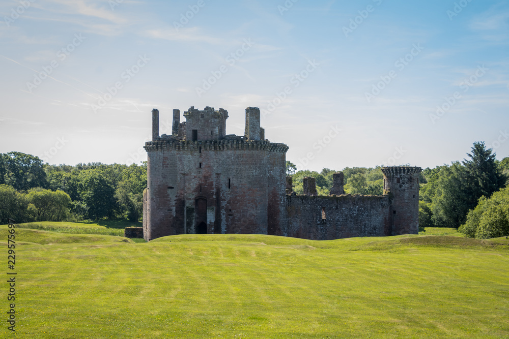 castillo de escocia bien conservado