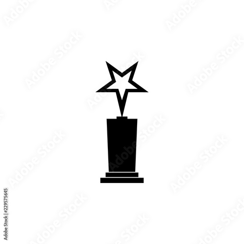 Winner cup star icon. Element of winner award. Premium quality graphic design icon. Signs and symbols collection icon for websites, web design, mobile app