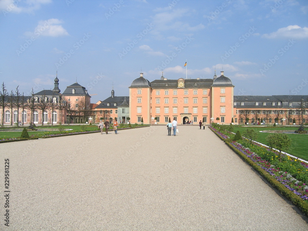 Hauptachse Schlossgarten Schwetzingen