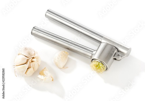 Garlic Press Close-up   