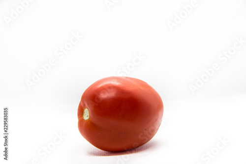 one red tomato