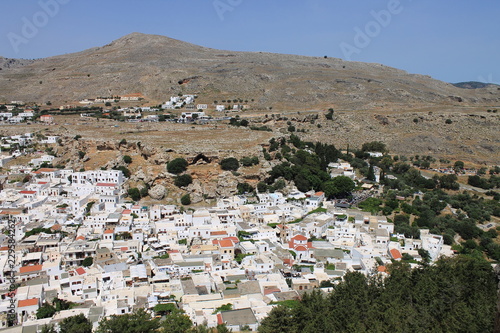 village in santorini greece