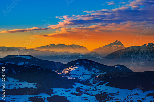 Wilder Kaiser Austria mountains photo
