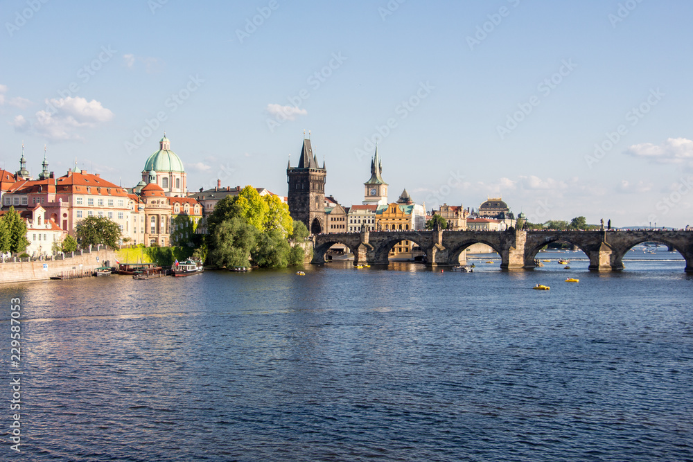 Obraz premium Prag Karlsbrücke