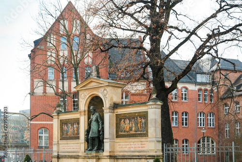 Canvas Print BERLIN, GERMANY- March 11, 2018 : Charite University Medicine Berlin