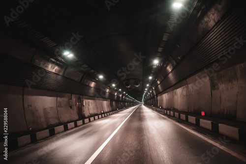 tunnel road perspective © tarasov_vl