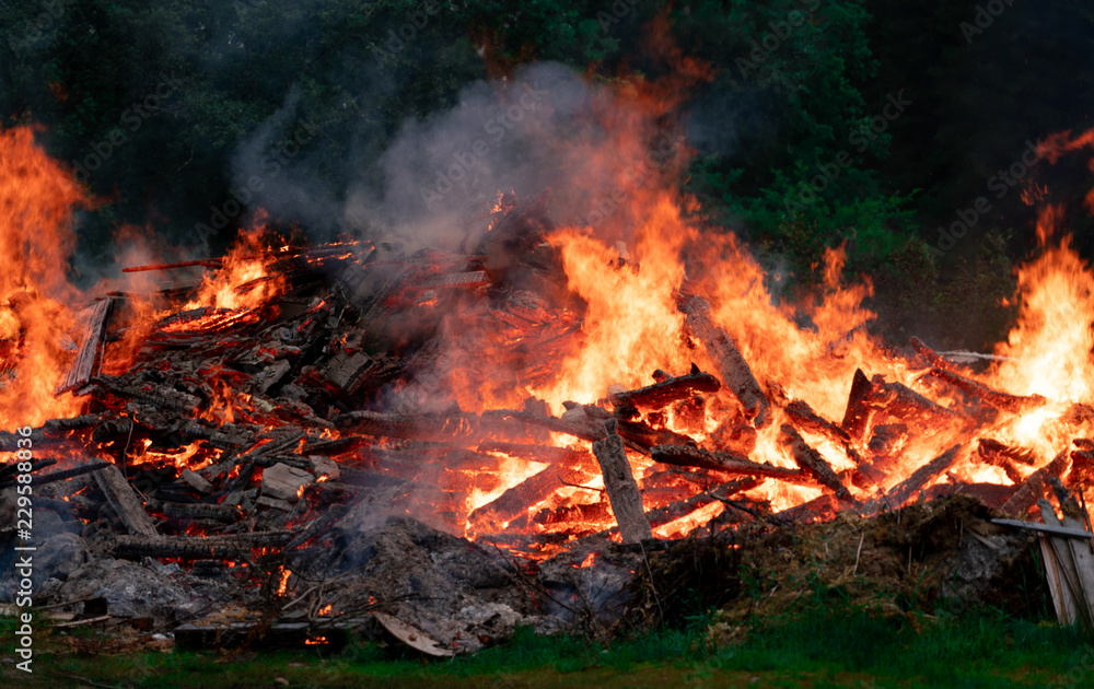 Midsummer bonfire Midsummer bonfire